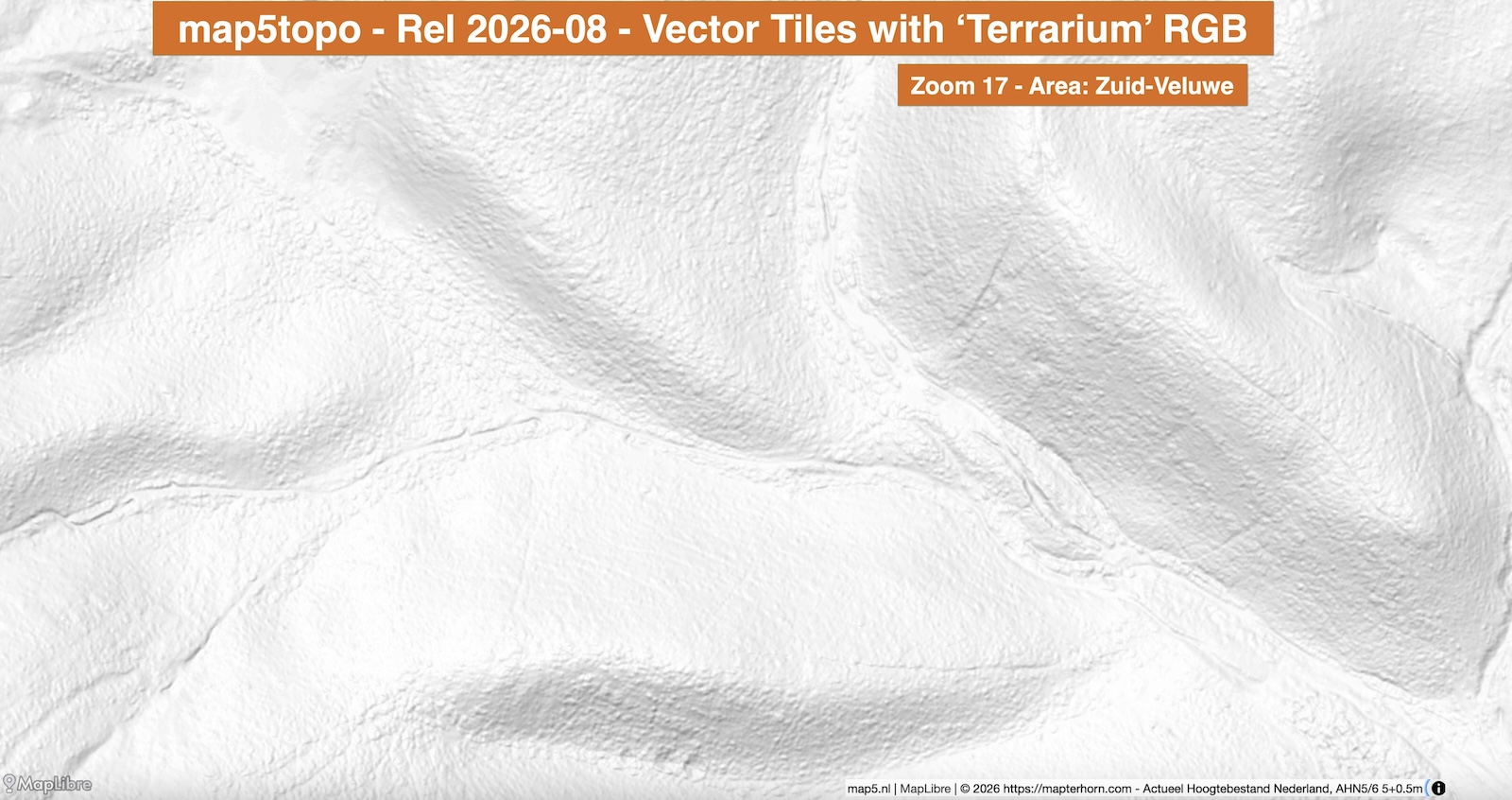 map5topo RGB hillshade
